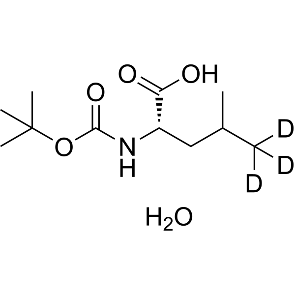 Boc-Leu-OH·H2O-d3 203645-42-5